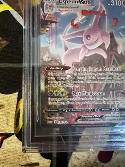Pokemon TCG Indonesia Espeon Vmax Tournament promo Alt art BGS 9.5 - Image 5