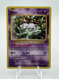 Pokemon Mew 53/108 Holo Rare XY Evolutions 2016 NM Fast Shipping!! - Image 1