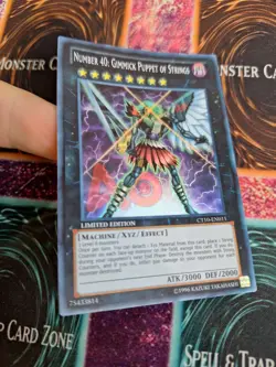Yugioh Number 40: Gimmick Puppet of Strings CT10-EN011 Super Rare Limited NM/LP - Image 2