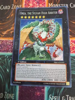 Yugioh Orea, the Sylvan High Arbiter PRIO-EN050 Secret Rare 1st Edition NM - Image 1