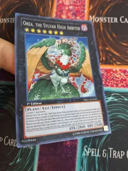 Yugioh Orea, the Sylvan High Arbiter PRIO-EN050 Secret Rare 1st Edition NM - Image 2