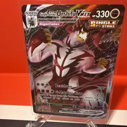 Pokemon TCG Single Strike Urshifu VMAX 086/163 Battle Styles Ultra Rare - LP - Image 1