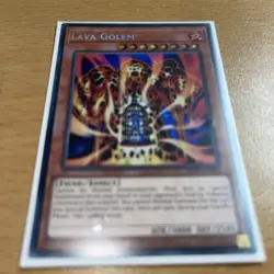 RA01-EN001 Lava Golem Secret Rare 1st Edition YuGiOh - Image 1