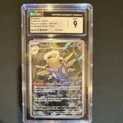 Pokemon Shedinja Illustration Rare Holo CGC 9 Me01: Mega Evolution 144/132 - Image 1