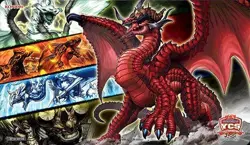 Yugioh Official Playmat Dragon Ruler YCSJ Tokyo 2025 JAPAN - Image 1