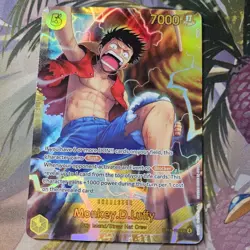 MONKEY.D.LUFFY OP15-119 SEC ADVENTURE ON KAMI’S ISLAND - ONE PIECE - Image 1