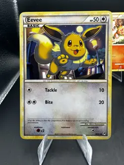 Pokemon Eevee 56/95 & Flareon 44/95 Call of Legends 2011 VINTAGE LP - Image 5