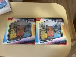 (x2) NEW Pokemon TCG S&V Prismatic Evolutions Poster Collection Box Sealed - Image 1