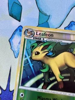 Pokemon TCG: Leafeon #13/95 - HGSS Call of Legends Reverse Holo Rare. NM - Image 4