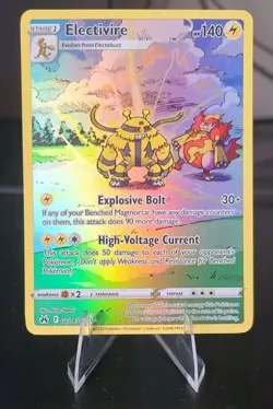 Electivire Pokemon • Holo Rare • GG08/GG70 Crown Zenith: Galarian Gallery LP - Image 1