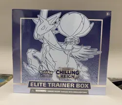 Pokemon Sword & Shield Chilling Reign ETB - Ice Calyrex - Image 1