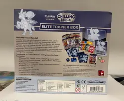 Pokemon Sword & Shield Chilling Reign ETB - Ice Calyrex - Image 3