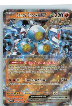 Sandy Shocks ex 056/131 Double Rare Prismatic Evolutions Pokemon Near Mint - Image 1