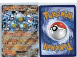 Sandy Shocks ex 056/131 Double Rare Prismatic Evolutions Pokemon Near Mint - Image 3
