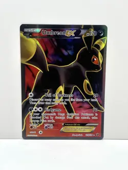 Pokemon TCG Fates Collide 2016 Full Art Holo Rare Card Umbreon EX 119/124 XY MP - Image 1