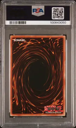 2006 YU-GI-OH! EOJ-ENEMY OF JUSTICE #EN019 HERALD OF PURPLE LIGHT PSA 8 - Image 2