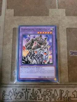 YUGIOH ELEMENTAL HERO GAIA BLC1-EN154 COMMON 1ST ED NM - Image 3