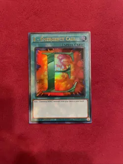 Yugioh E - Emergency Call BLC1-EN032 1st Ultra Rare (Silver) - Image 1