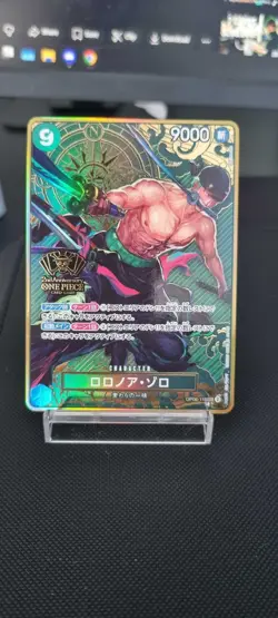 Roronoa Zoro OP06-118 SEC 2nd ANNIVERSARY SET - ONE PIECE Card Game Japanese LP - Image 1