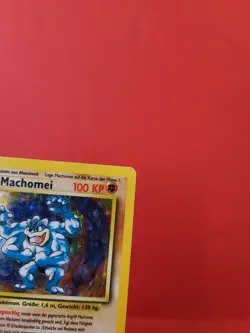 Pokemon Karte/card - Machomei Machamp 8/102 - Base Set 1. Edition Very Good+ - Image 3