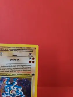 Pokemon Karte/card - Machomei Machamp 8/102 - Base Set 1. Edition Very Good+ - Image 5