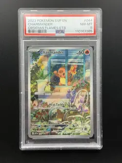 Charmander 044 Sv: Scarlet & Violet Promo Cards Holo - PSA 8 NM-Mint - Image 1