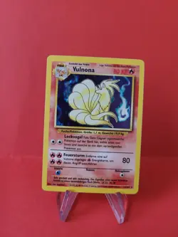 Pokemon Karte/card - Ninetales Vulnona 12/102 - Base Set Holo - Light Played - Image 1