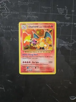 Pokemon XY Evolutions Charizard Holo Rare Card 11/108 TCG - Image 1