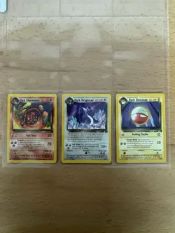 Lp-Mp Pokemon WOTC 48x Team Rocket Complete Common & Uncommon Cards Non Holo - Image 2