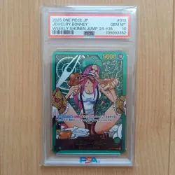 One Piece Card Bonnie Leader Gold PSA10 Jewelry Authentic Collectible - Image 1