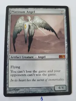 Platinum Angel Magic 2010 / M10 NM Artifact Mythic Rare MAGIC CARD - Image 1