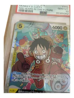 Monkey D. Luffy PSA 10 2024 One Piece Card 500 Years in Future, OP07-109 - Image 4
