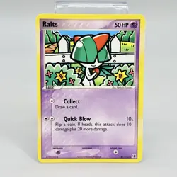 Pokemon Ralts Delta Species 81/113 Common Normal Vintage Card NM - Image 1