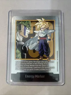 Energy Marker E-81 Silver Manga Booster 02 Dragon Ball Card English - Image 1