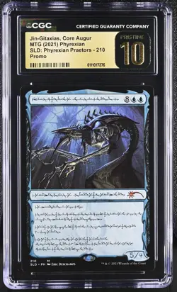 JIN-GITAXIAS, CORE AUGUR Phyrexian Praetors Secret Lair CGC Pristine 10 MTG - Image 1