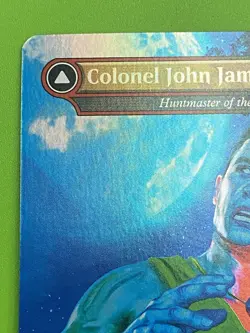 Magic The Gathering 🇨🇦 Only Colonel John /wolf Man Promo Borderless #3 - Image 2