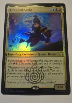 Fire Lord Azula - R220 - MTG - Avatar: The Last Airbender (TLA) - Image 1