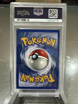 1999 Pokemon TCG Fossil 1st Edition Moltres Holo Card PSA 8 - Image 2