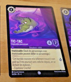 LORCANA TRADING CARD GAME DISNEY CHAPITRE 4 CARTE TIC-TAC 56/204 FR NM - Image 1