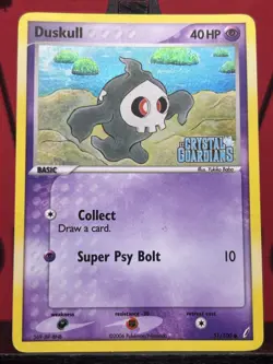 Duskull 51/100 Pokemon TCG Reverse Holo 2006 EX Crystal Guardians Stamped HP - Image 3