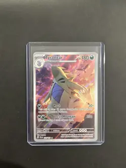 Tyranitar 222/193 Paldea Evolved Full Art Ultra Rare Holo NM - Image 1