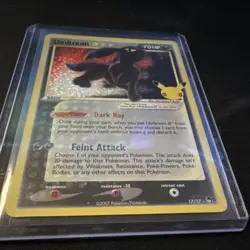 Umbreon Gold Star 17/17 Celebrations Classic Collection Holo 70HP Pokemon TCG - Image 2