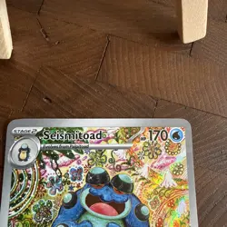 Pokemon Seismitoad 105/086 Sv: Black Bolt Holo - Image 4