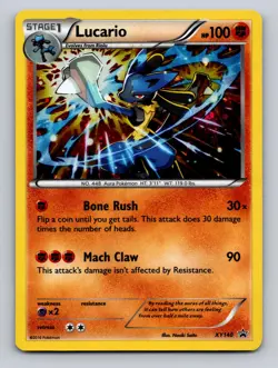 LUCARIO - XY140 XY140 HOLO P XY PROMO POKEMON HOLO NM - Image 1