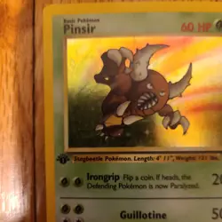 Pinsir 9/64 1st Edition Jungle Holo Rare Pokemon Vintage Pokemon TCG SET BREAK - Image 2