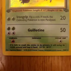 Pinsir 9/64 1st Edition Jungle Holo Rare Pokemon Vintage Pokemon TCG SET BREAK - Image 4