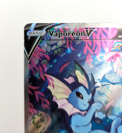 Set of 2 Pokemon Vaporeon V SWSH 181 & Vaporeon VMAX SWSH 182 Black Star Promo - Image 5