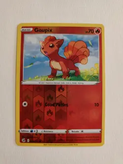 Carte Pokemon - Goupix Reverse 029/264 - Epee et Bouclier Poing de Fusion EB08 - Image 1