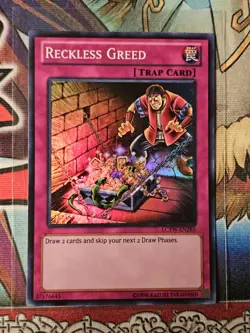 Yu-Gi-Oh! TCG Reckless Greed LCYW-EN285 Super Rare - Image 1