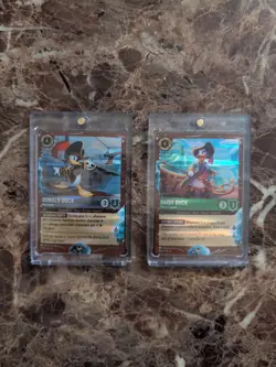 Disney Lorcana TCG Treasure Exclusive Donald and Daisy - Image 1
